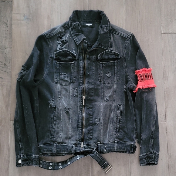 New Jaffary Studios Men's Denim Jacket size L